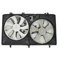 thumbnail image 1 of Dual Radiator and Condenser Fan Assembly - Pacific Best Inc. Fit/For TO3115167 11-13 Toyota Sienna 2.7L, 10-15 Lexus RX 350 3.5L Without Tow Package, 1 of 3