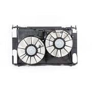 Dual Radiator and Condenser Fan Assembly - Pacific Best Inc. Fit/For TO3115177 13-18 Toyota RAV4 USA/Japan-Build
