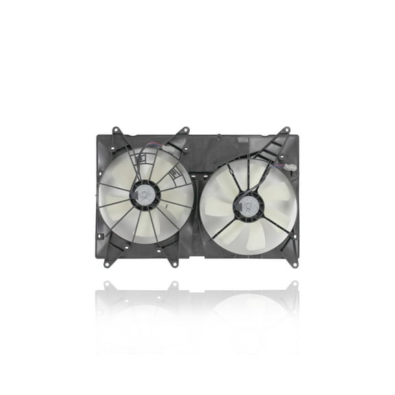 Dual Radiator and Condenser Fan Assembly - Pacific Best Inc. Fit/For TO3120102 01-03 Toyota Highlander 4Cy - Without Tow Package - 1636374290