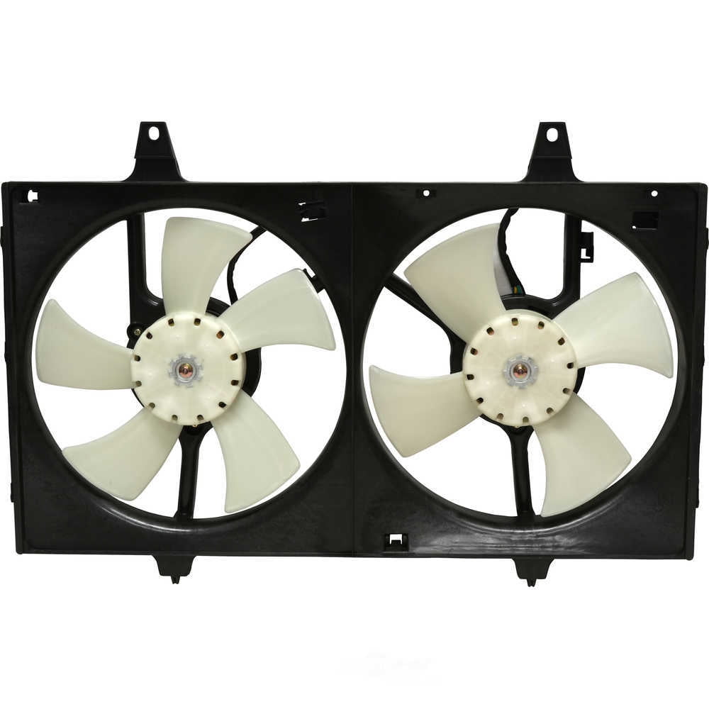 Dual Radiator and Condenser Fan Assembly -- Radiator-Condenser Fan Assy Fits select: 1995,1998-1999 NISSAN MAXIMA