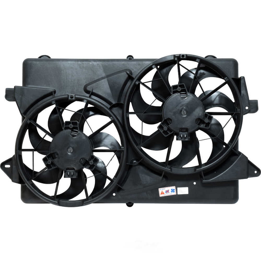 Dual Radiator and Condenser Fan Assembly -- Radiator-Condenser Fan Assy Fits select: 2004-2007 SATURN VUE