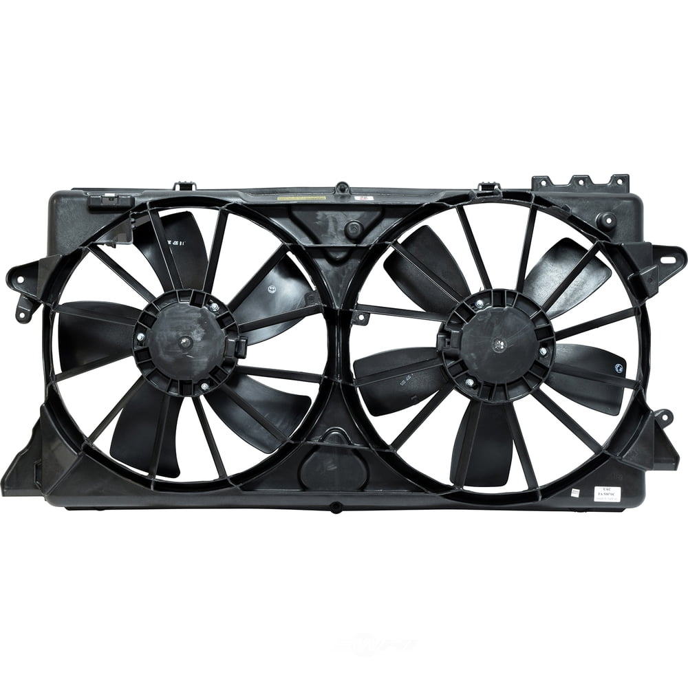 Dual Radiator and Condenser Fan Assembly -- Radiator-Condenser Fan Assy Fits select: 2009-2015 FORD F150, 2015-2017 FORD EXPEDITION