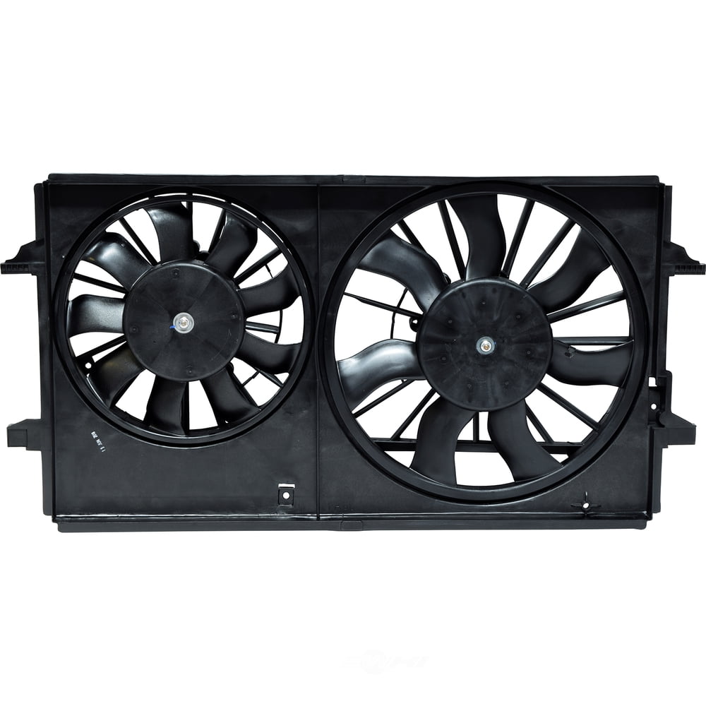 Dual Radiator and Condenser Fan Assembly -- Radiator-Condenser Fan Assy Fits select: 2011-2012 CHEVROLET MALIBU, 2010 CHEVROLET MALIBU 1LT