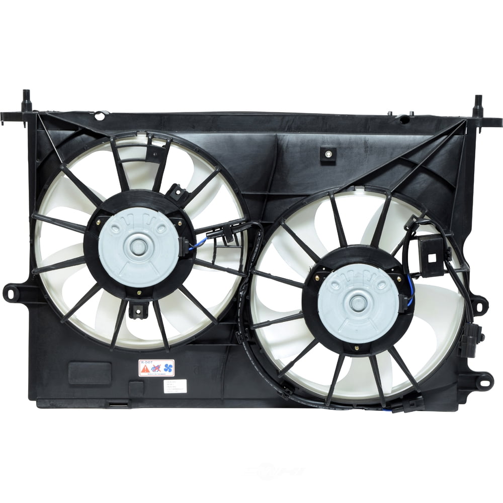 Dual Radiator and Condenser Fan Assembly -- Radiator-Condenser Fan Assy