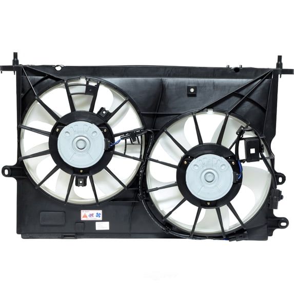 Dual Radiator and Condenser Fan Assembly -- Radiator-Condenser Fan Assy