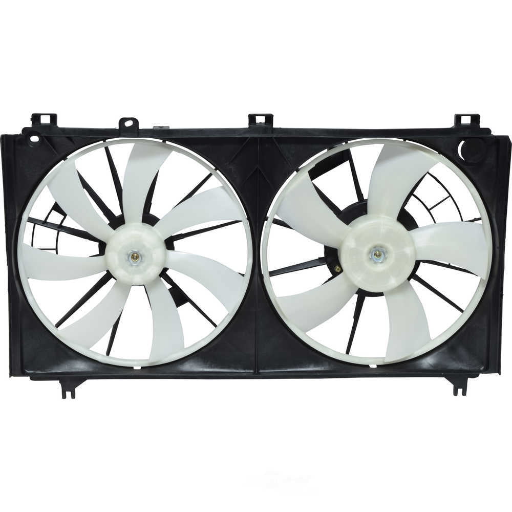 Dual Radiator and Condenser Fan Assembly -- Radiator-Condenser Fan Assy