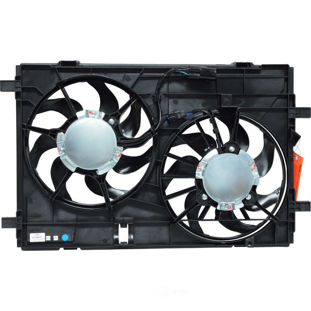 Dual Radiator and Condenser Fan Assembly -- Radiator-Condenser Fan Assy