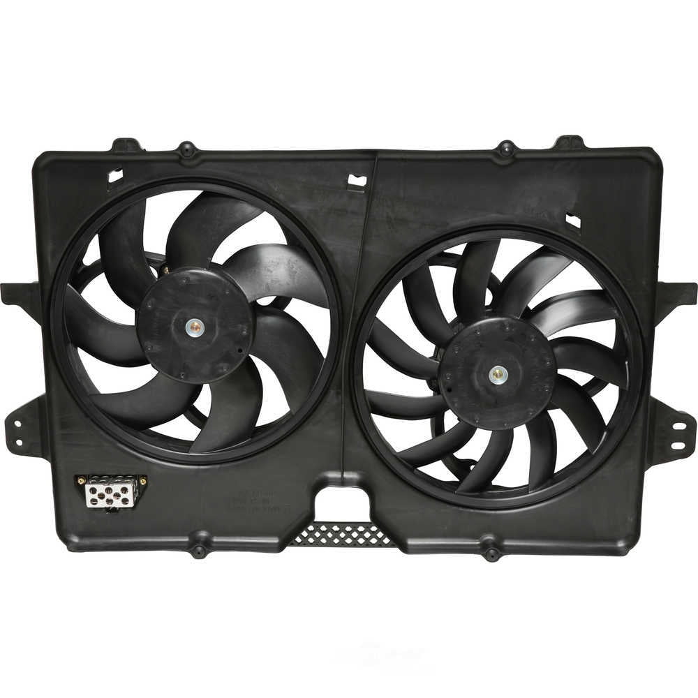 Dual Radiator and Condenser Fan Assembly -- Radiator-Condenser Fan Assy