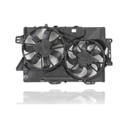 Dual Radiator and Condenser Fan Assembly - TYC Fit/For 622610 08-09 Chevrolet Equinox/Pontiac Torrent 3.4L 2nd Design - 19130516