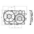thumbnail image 1 of Dual Radiator and Condenser Fan Assembly for Chevy Equinox 2006-2008 GM3115204, 1 of 3