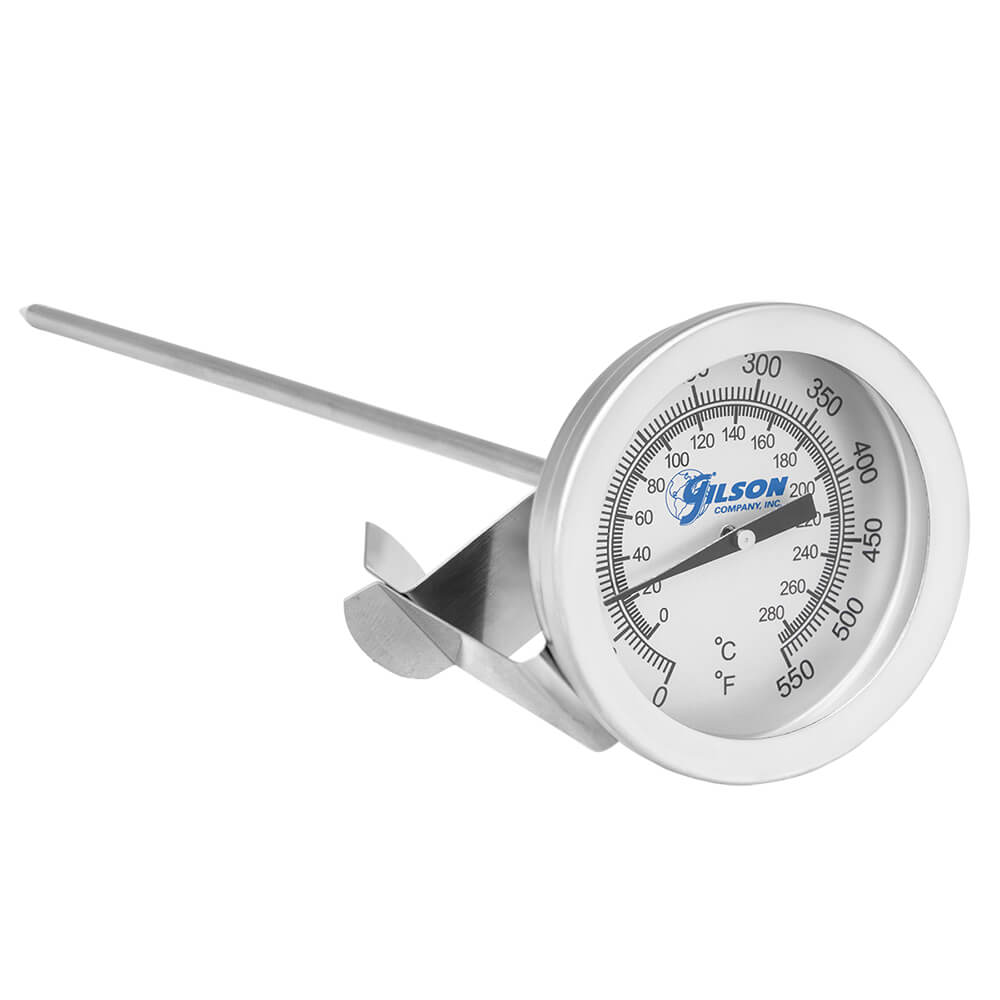 Dual Range Dial Thermometer, 0°–550°F (0°–285°C)