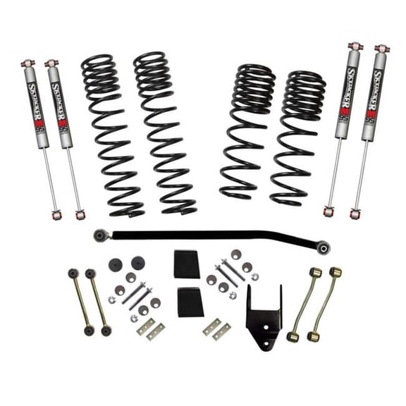 Dual Rate-LongTrackbar Travel Lift Kit System with M95 Shock for 2018-2022 Jeep Wrangler Rubicon Jl 3.5-4