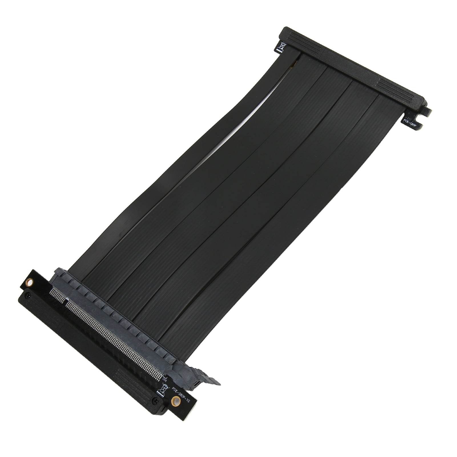 Dual Reverse Graphics Card Extension Cable, Ultra Flexible Slim Ultra