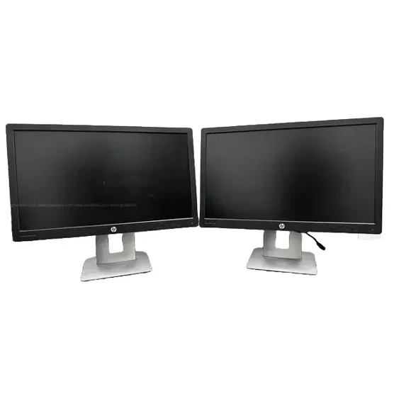 Pre-Owned Dual Screen - HP EliteDisplay E242 24” 1920x1200 IPS LED LCD Monitor W/Stand (A)