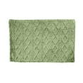 thumbnail image 1 of Dual Sided Flannel Taffeta Throw Blanket, All Season Warm Breathable Reversible Nap Sofa Cover Blanket 39.4*27.5In Green, 1 of 8