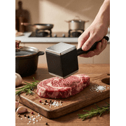 XO Chef Lab Dual-Sided Multifunctional Meat Tenderizer Hammer, 49 Spikes, 420J2 Stainless Steel, 1-Count