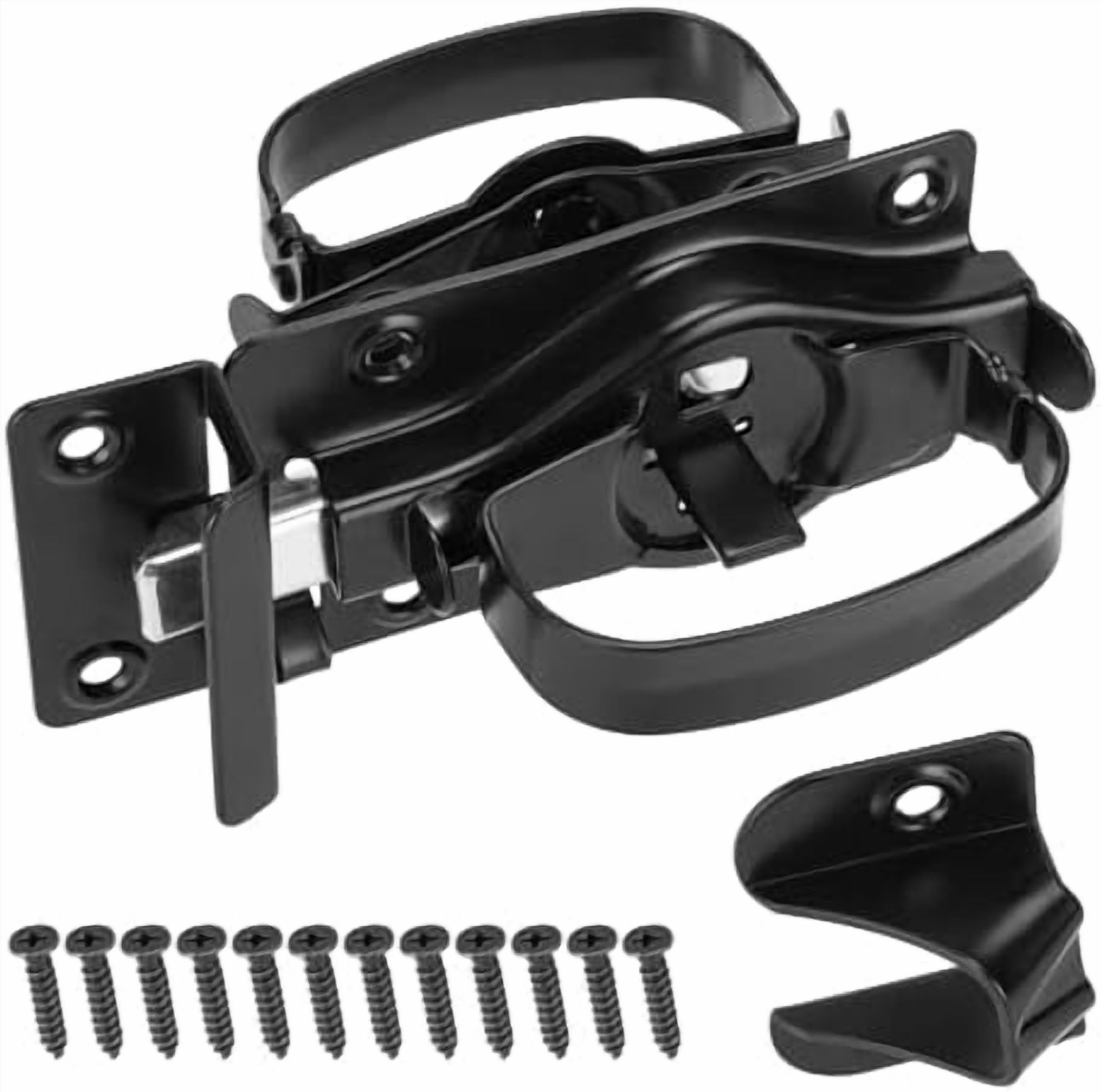 Dual-Sided Operation, Heavy Duty Durable Gate Door Latches for Wooden ...