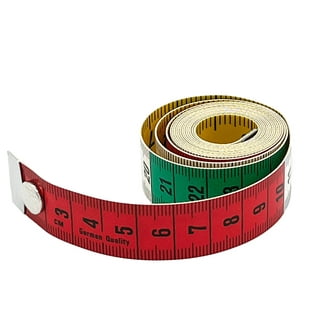 BUZIFU Measuring Tape Soft Tape Measure Dual Sided Body Measuring Ruler  Sewing Cloth Tailor Tape Fabric Tape Measure Dressmaking for Family Measure  Chest/Waist Circumference, 60inch/150cm 