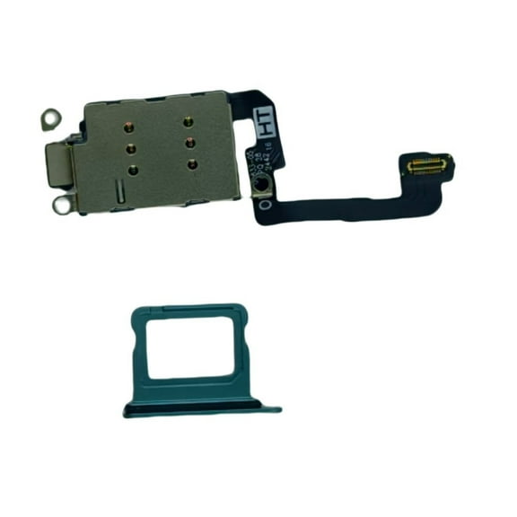 Dual Sim Reader and Sim Tray Compatible With iPhone 16 Plus Green