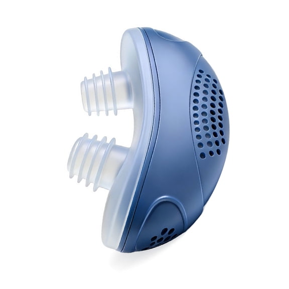Dual Sleep Aid Nasal Dual Vortex Sleep Aid Device for Snoring Relief ABS Silicone Nasal Insert Anti Snoring Device with Built in Battery Gentle Airflow for Better Sleep