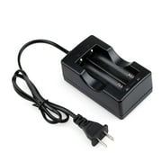 OKEBA Dual Slot Charger for 3.6v 18650 Li-ion Rechargeable Battery