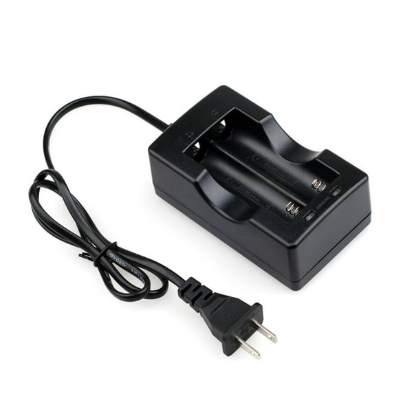 Dual Slot Charger for 3.6v 18650 Li-ion Rechargeable Battery