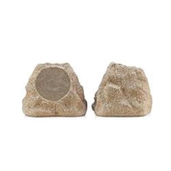 Dual Solar Wireless Speakers System - Sandstone - Portable - Eco-Friendly