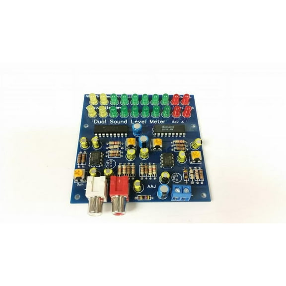 Dual Sound Level Meter - PRE ASSEMBLED BY NIGHTFIRE ELECTRONICS LLC