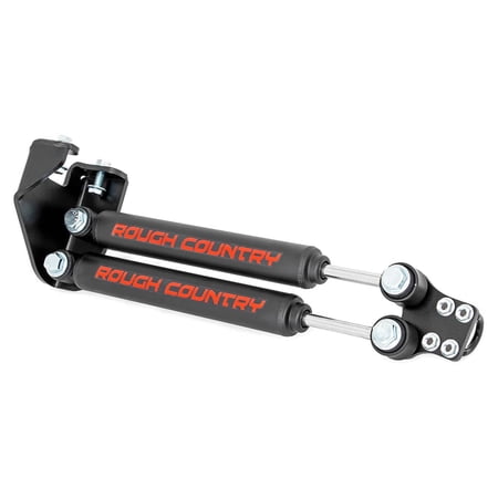 Dual Steering Stabilizer - 4-6.5 Inch Lift - Jeep Wrangler YJ (87-95)