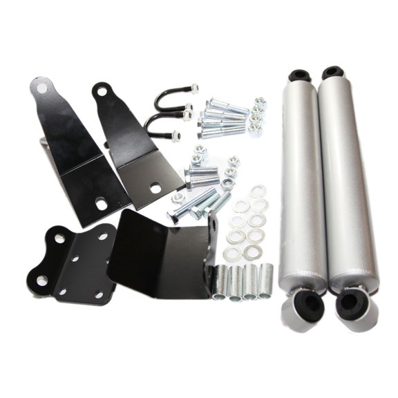 Dual Steering Stabilizer for 2003-2012 Dodge Ram 2500 3500 4WD
