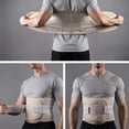 thumbnail image 1 of Dual Strap Back Brace with Removable Support Stays Lumbar Waist Belt for Men Women Lifting Workout Fitness Posture Support(XXL), 1 of 6