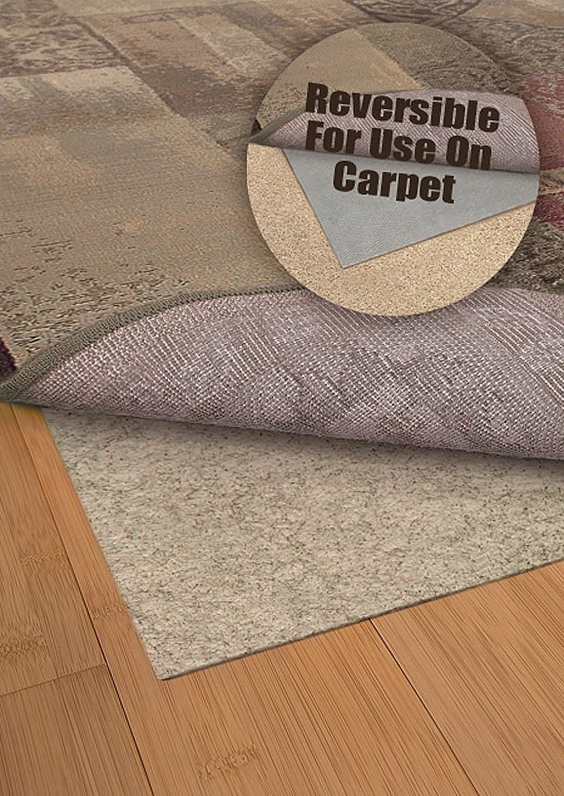 non-slip rug pad for vinyl, luxury vinyl plank lvp flooring