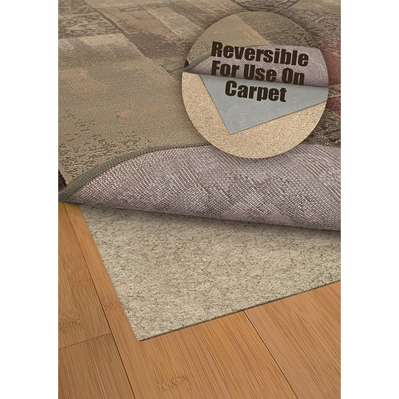 Dual Surface All-in-One Non-Slip Rug Pad, 5x8