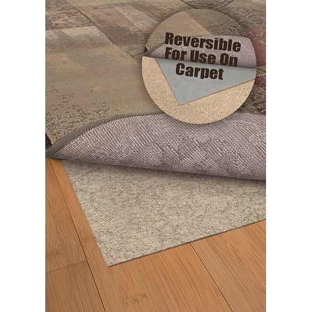 Dual Surface All-in-One Non-Slip Rug Pad, 8x11