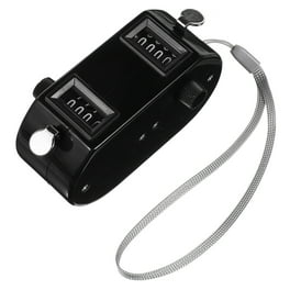 Baumgartens Handheld Tally Counter - 4 Digit - Finger Ring - Handheld - Metal - Black Baumgartens Handheld Tally Counter - 4 Digit - Finger Ring - Handheld - Metal - Black