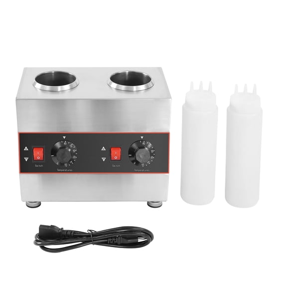Dual Temperature Food Warmer, Stainless Steel, Adjustable Heating 30-85°C, Water & Dry Heating Options, Easy to Clean, Space-Saving for Kitchen Use