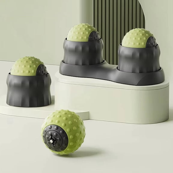 Dual-Use Yoga Fascia Ball Heating & Cooling Massage for Foot, Neck, and Muscle Relaxation to Relieve Fatigue