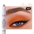 thumbnail image 1 of Dual Texture Matte Shimmer Eyeshadow Stick by Julystar, 17 Multi Tone Shades Silky Smooth Non-Caking Transfer Proof Long Wear Multi-Use Eye Crayon All Skin Tones, 1 of 9