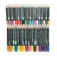 Dual Tip Acrylic Paint Marker Pens Waterproof Odorless Smooth Acrylic