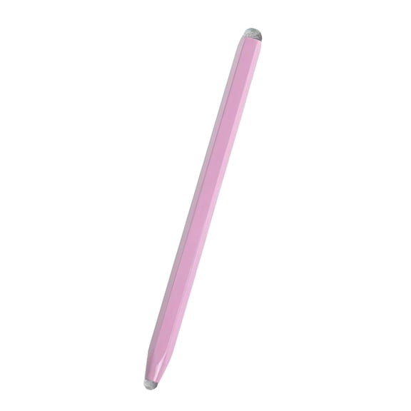Dual-Tip Hexagon Pen with Precisions Fiber Tip & Rubber Head for Tablets Multi-Scenario Drawing Writing Control