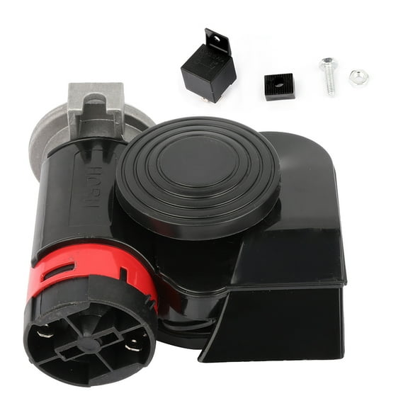 Dual Tone Electric Snail Air Hornfor Cars Vehicle Truck Motorcycle Boat ATV , 12V Electric Snail Hornfor Vehicles, Snail Horn Super Loud