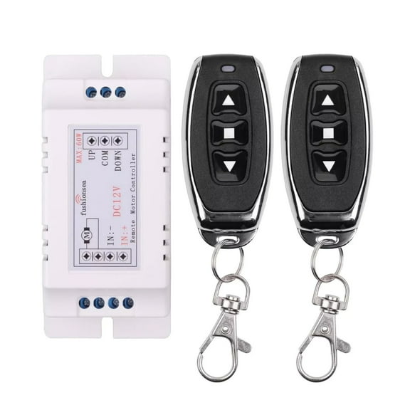 Dual-Transmitter Wireless Control Kit for Enhanced Home Automation for Remote Motor and Pump Management
