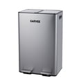 thumbnail image 1 of Dual Trash Can 16 Gallon 60L Stainless Steel Garbage and Recycling Can with Foot Pedal for Kitchen, Living Room, Office, Removable Inner Buckets Soft Close Lid Odor Proof, Garbage sorting, 1 of 9