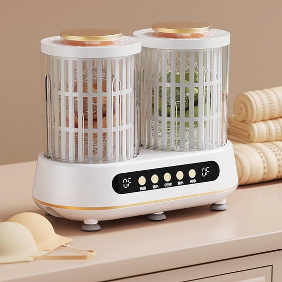 Dual-Tub Mini Washer with Spin Dryer for Apartments, Dorms and Travel