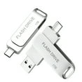 thumbnail image 1 of Dual USB Flash Drive 1TB/1000GB 2in1 Thumb Drive for Android/Tablet/PC-MAOLAI, 1 of 4
