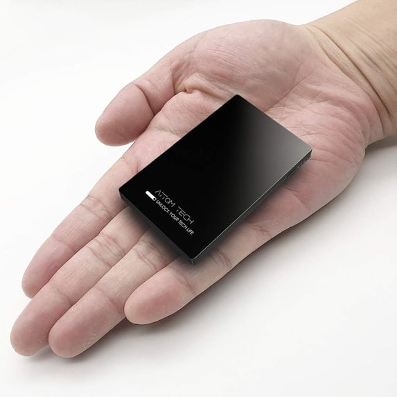 Dual USB Output Super Slim Power Bank Ultra Thin, 3000mAh Portable ...