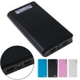 thumbnail image 1 of ✪ Dual USB Power Bank 6x 18650 External Backup Battery Charger Box Case For Phone, 1 of 15