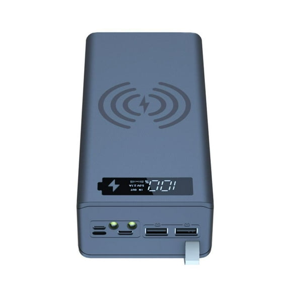 Dual USB Power Bank Case 16*18650 Battery Charger Box Shell Kit DIY B1X0 L X0J3