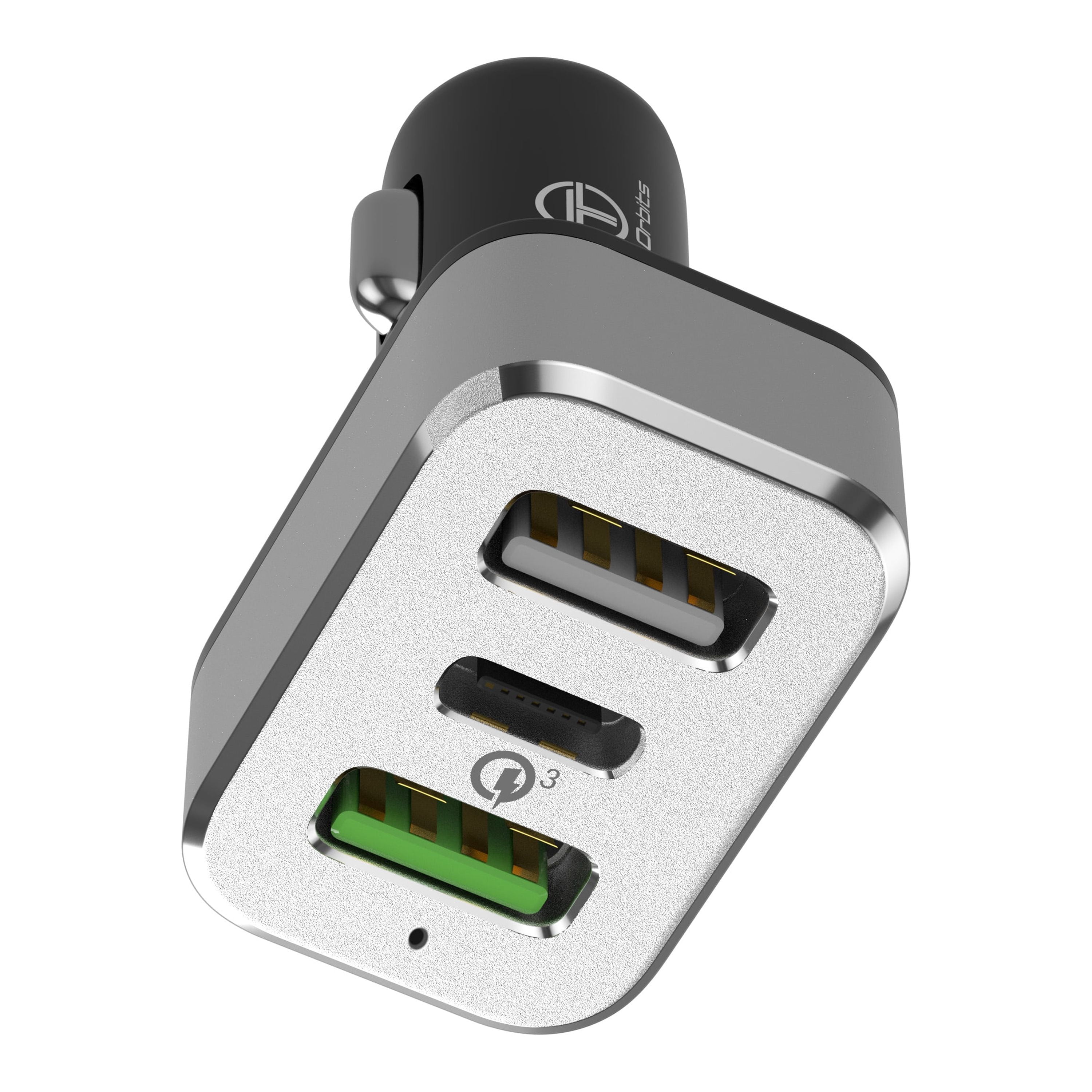 Dual USB Quick Car Charger USB C QC 3.0 For iphone 7 / 6s / 6 / Galaxy S8