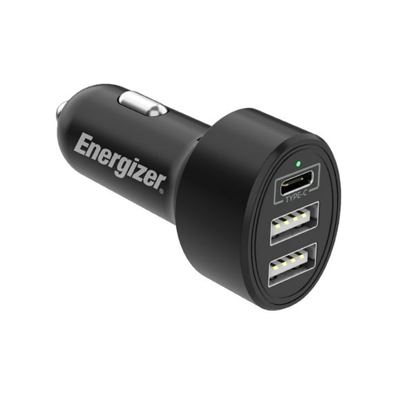 Dual USB w/Type-C 32W Car Charger